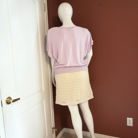 2X LE CHATEAU Floral Dolman Blouse - Picture 7 of 8